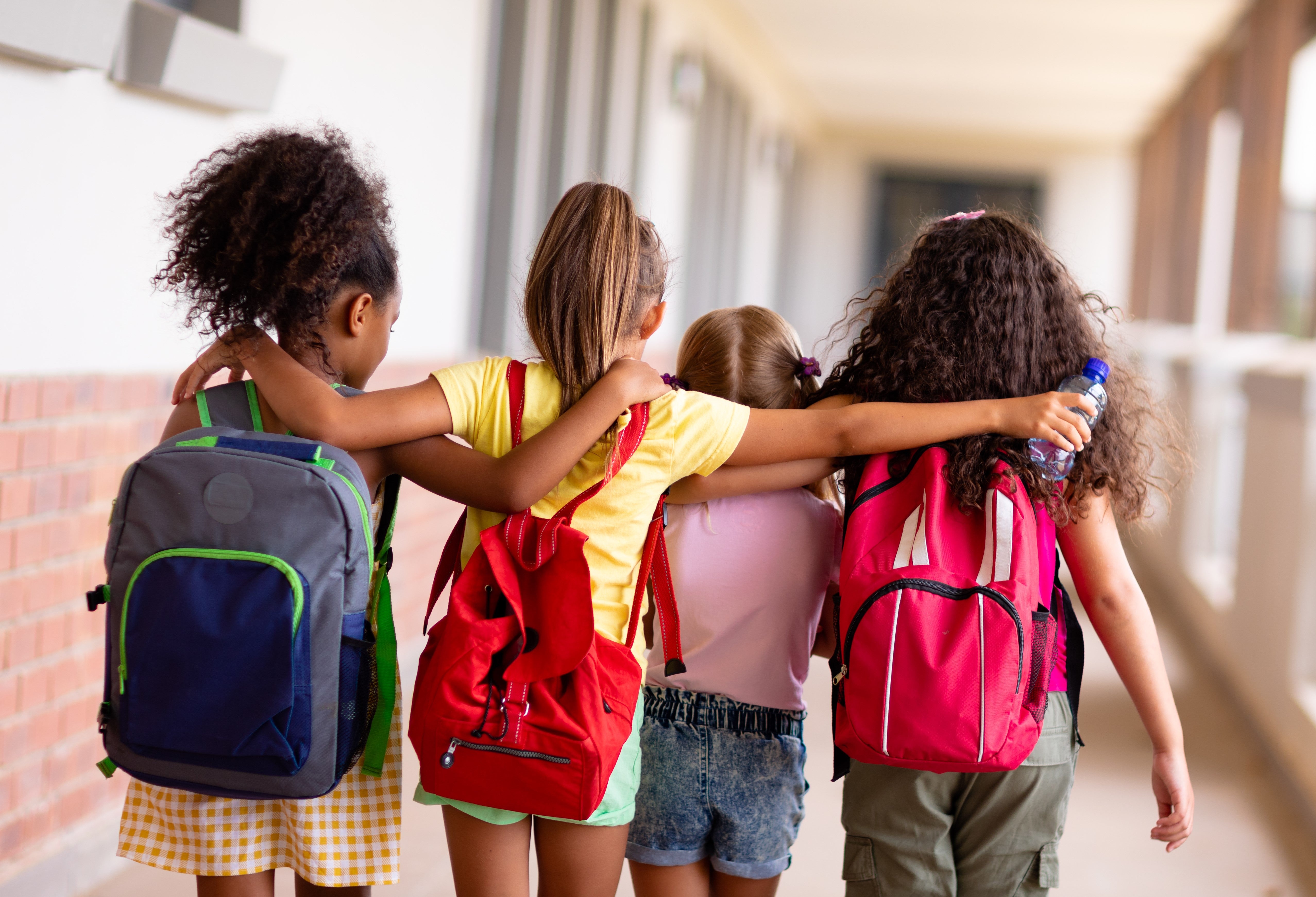Photo of kids at school